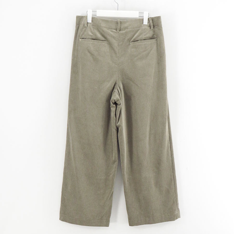 【Graphpaper/グラフペーパー】<br>Suvin Corduroy Wide Straight Trousers <br>GU253-40366
