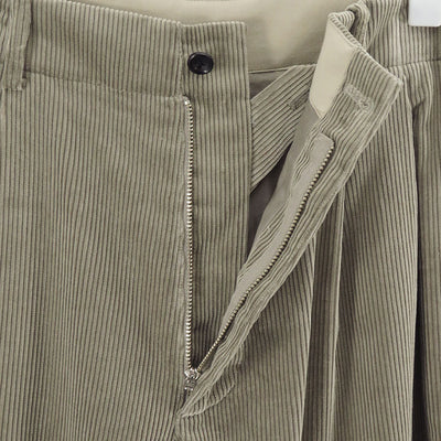【Graphpaper/グラフペーパー】<br>Suvin Corduroy Wide Straight Trousers <br>GU253-40366