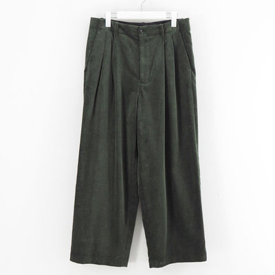 【Graphpaper/グラフペーパー】<br>Suvin Corduroy Wide Straight Trousers <br>GU253-40366