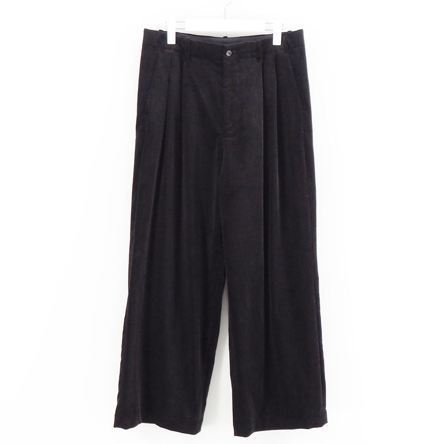 【Graphpaper/グラフペーパー】<br>Suvin Corduroy Wide Straight Trousers <br>GU253-40366