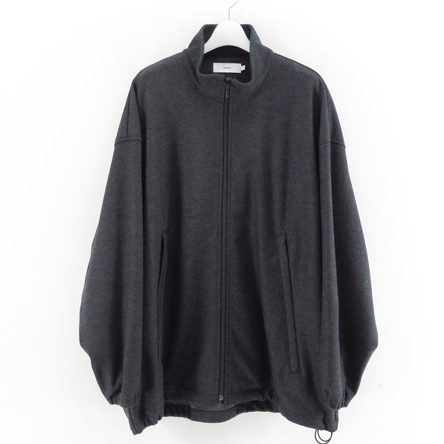 【Graphpaper/グラフペーパー】<br>Wool Smooth Flannel Track Blouson <br>GU253-30220B