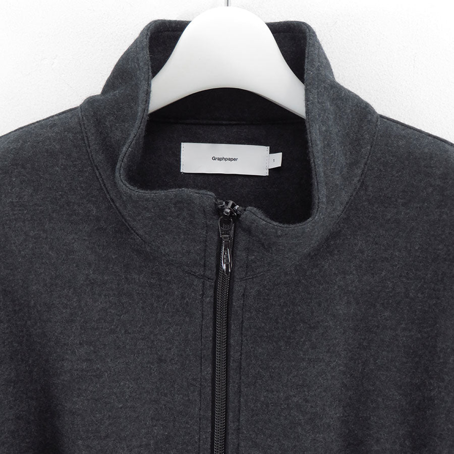 【Graphpaper/グラフペーパー】<br>Wool Smooth Flannel Track Blouson <br>GU253-30220B