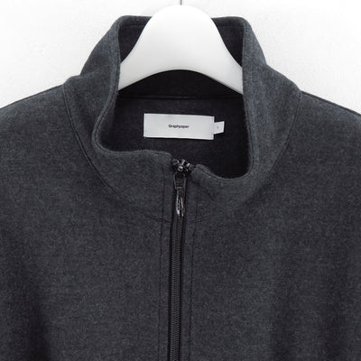【Graphpaper/グラフペーパー】<br>Wool Smooth Flannel Track Blouson <br>GU253-30220B