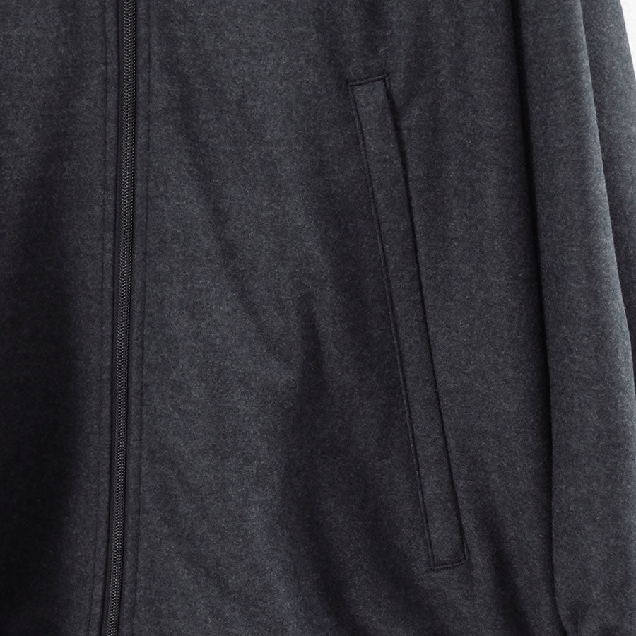 【Graphpaper/グラフペーパー】<br>Wool Smooth Flannel Track Blouson <br>GU253-30220B