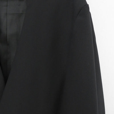 【nonnotte/ノノット】<br>Draping No Collar N Jacket <br>N-24A-047