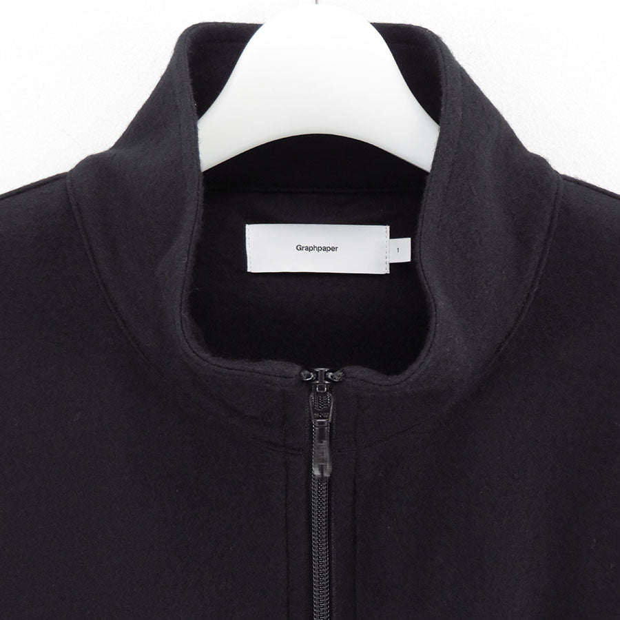 【Graphpaper/グラフペーパー】<br>Wool Smooth Flannel Track Blouson <br>GU253-30220B