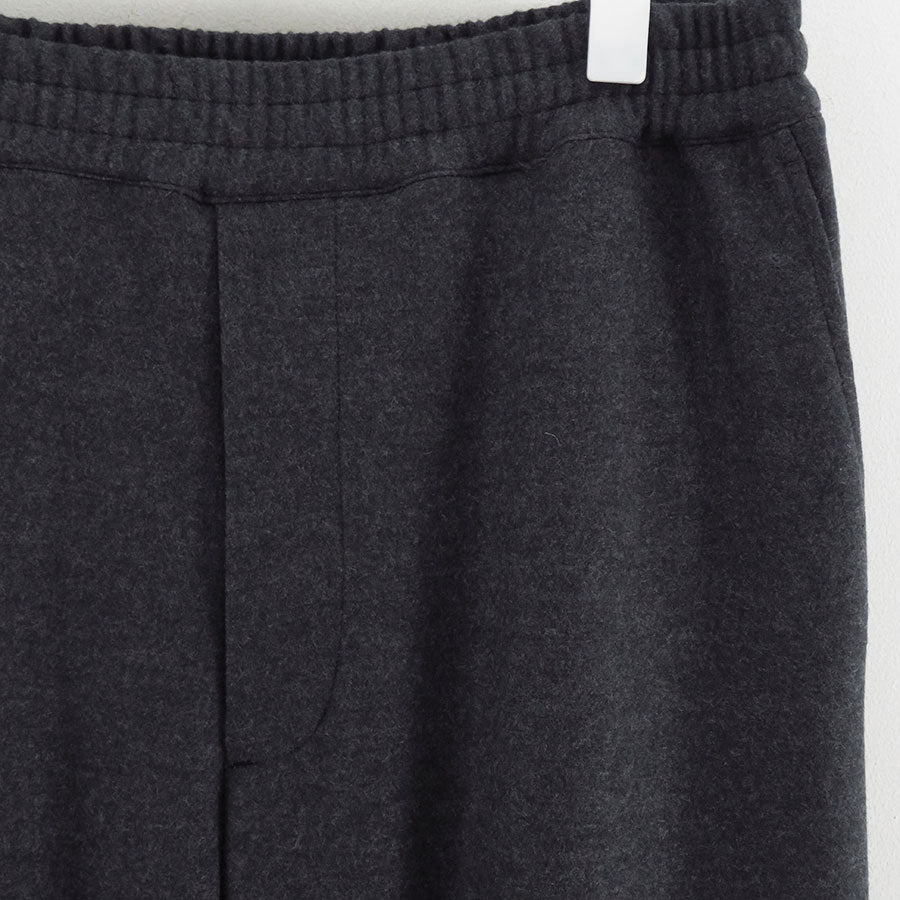 【Graphpaper/グラフペーパー】<br>Wool Smooth Flannel Easy Wide Pants <br>GU253-40223B