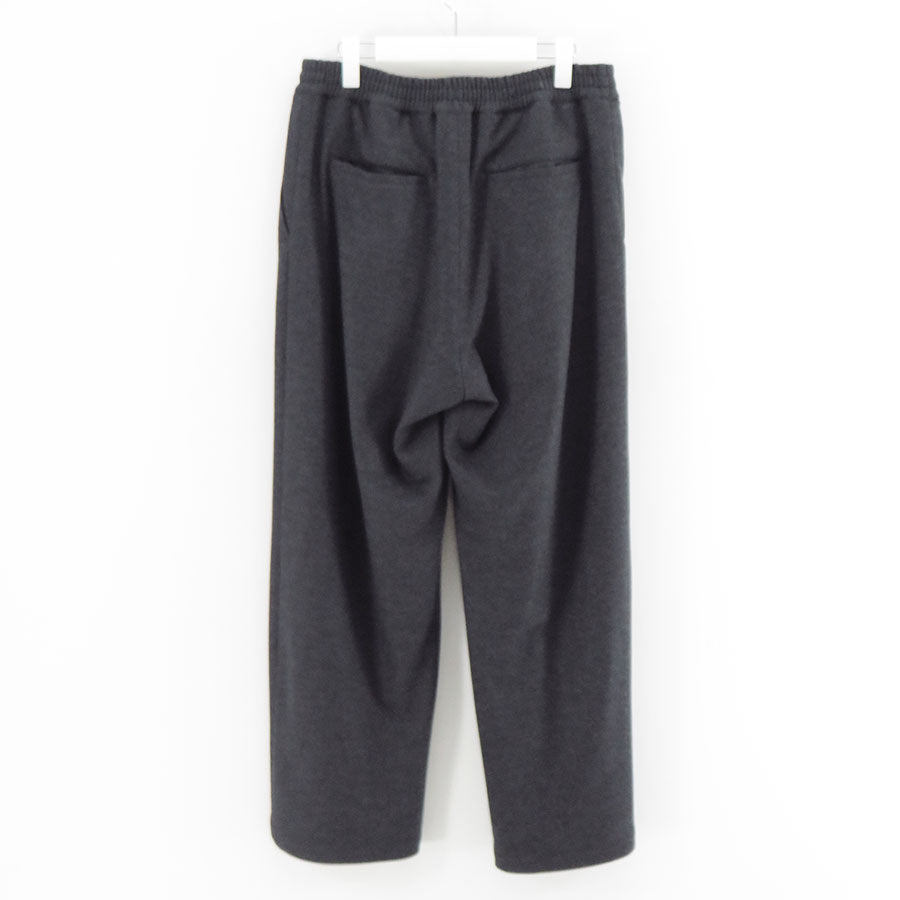 【Graphpaper/グラフペーパー】<br>Wool Smooth Flannel Easy Wide Pants <br>GU253-40223B