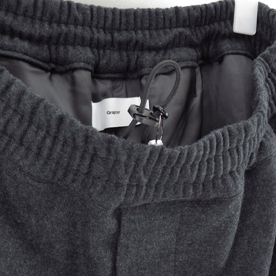 【Graphpaper/グラフペーパー】<br>Wool Smooth Flannel Easy Wide Pants <br>GU253-40223B