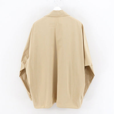 【nonnotte/ノノット】<br>Draping Seamless Collar Shirt <br>N-24A-006