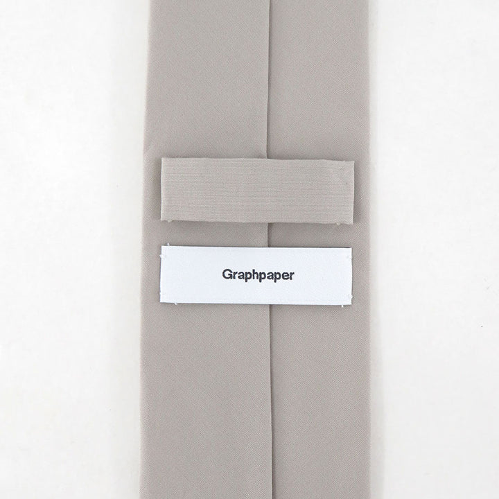 Graphpaper/グラフペーパー】ALUMO for GP Cotton Necktie GU251