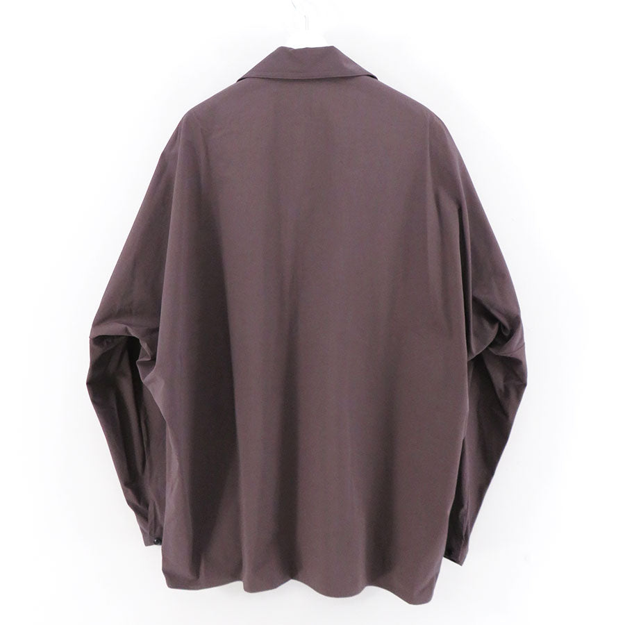 【nonnotte/ノノット】<br>Draping Seamless Collar Shirt <br>N-24A-006