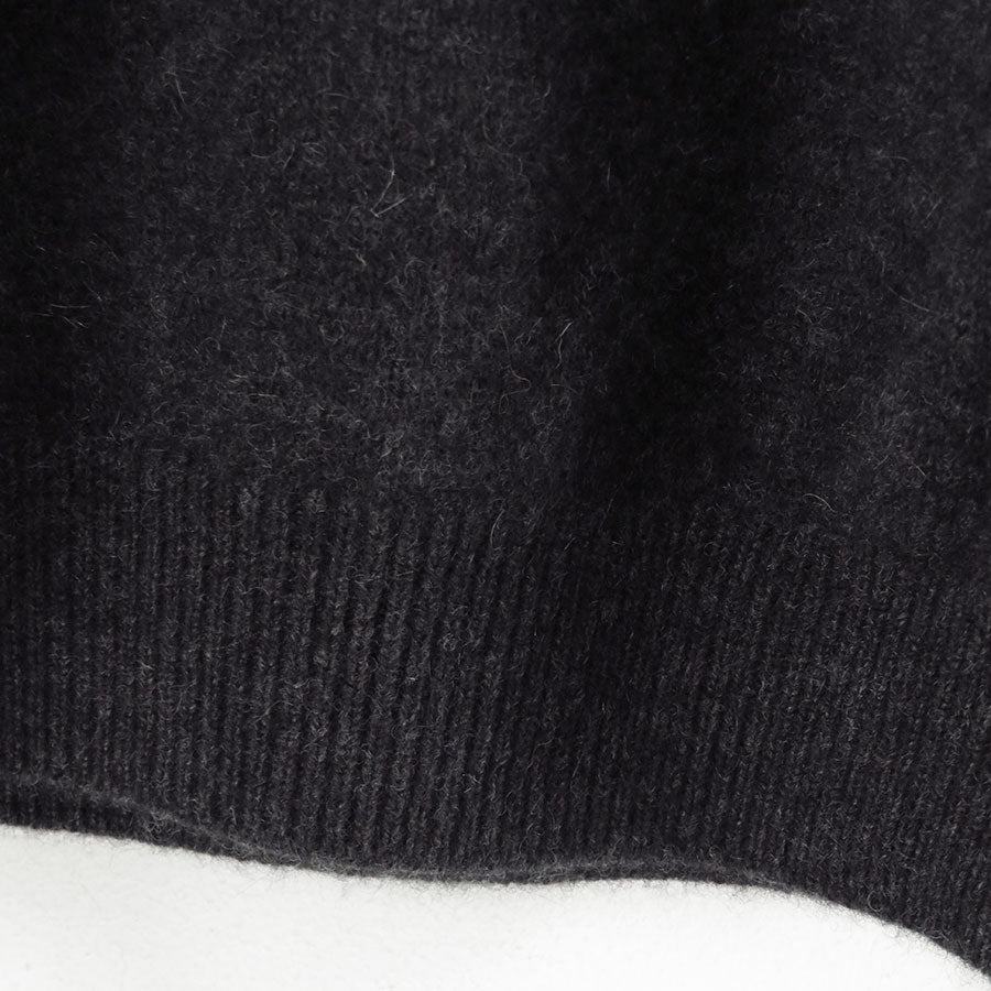 【BATONER/バトナー】<br>CASHMERE FOX TENJIKU RAGRAN CREW NECK <br>BN-25FM-056