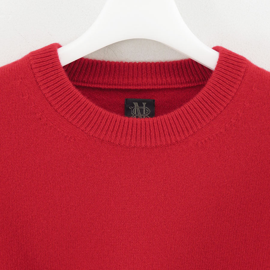 【BATONER/バトナー】<br>INNOCENT CASHMERE CREW NECK <br>BN-FE-004