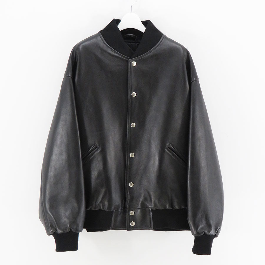 【A.PRESSE/アプレッセ】<br>Leather Award Jacket <br>24AAP-01-03H