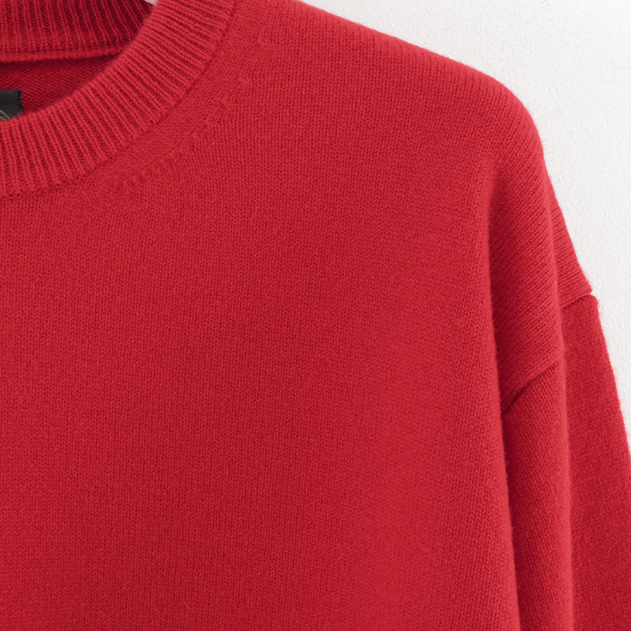 【BATONER/バトナー】<br>INNOCENT CASHMERE CREW NECK <br>BN-FE-004