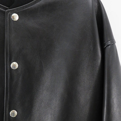 【A.PRESSE/アプレッセ】<br>Leather Award Jacket <br>24AAP-01-03H