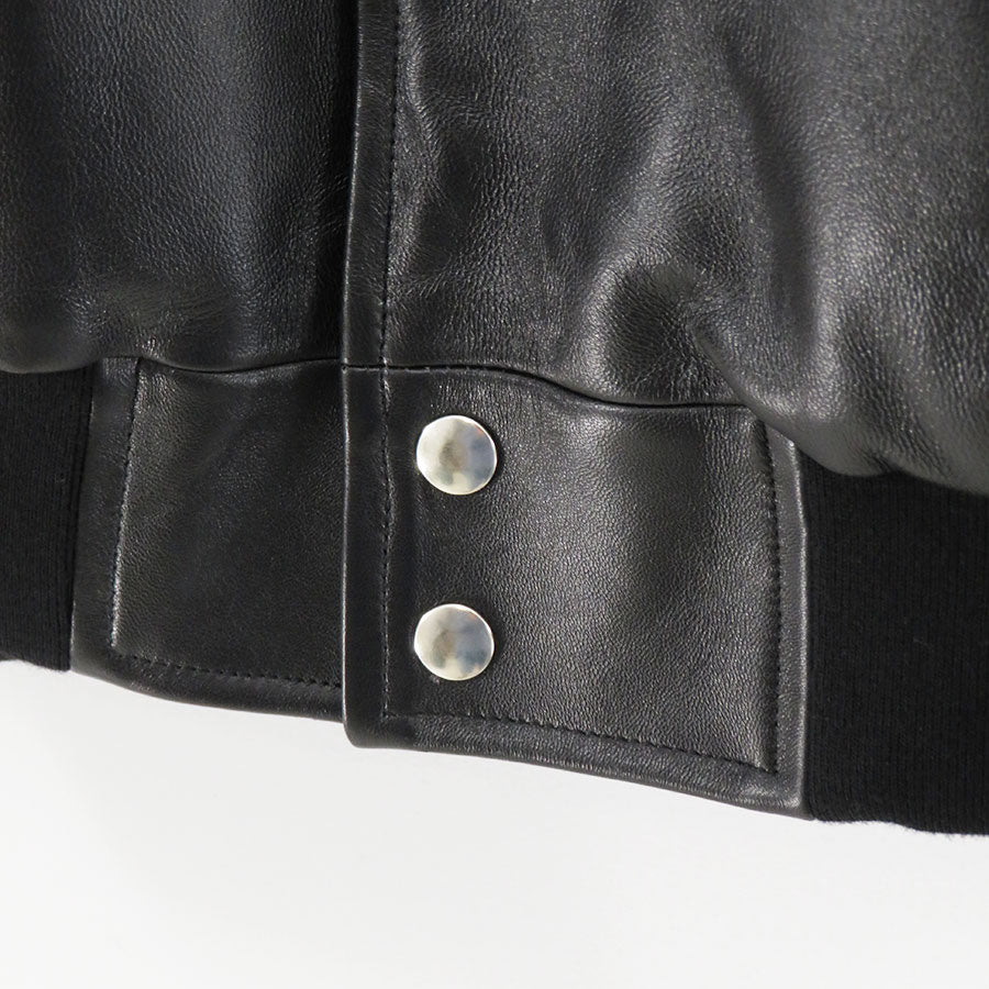 【A.PRESSE/アプレッセ】<br>Leather Award Jacket <br>24AAP-01-03H