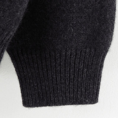 【BATONER/バトナー】<br>INNOCENT CASHMERE MIDDLE WEIGHT DRIVERS KNIT <br>BN-FE-014