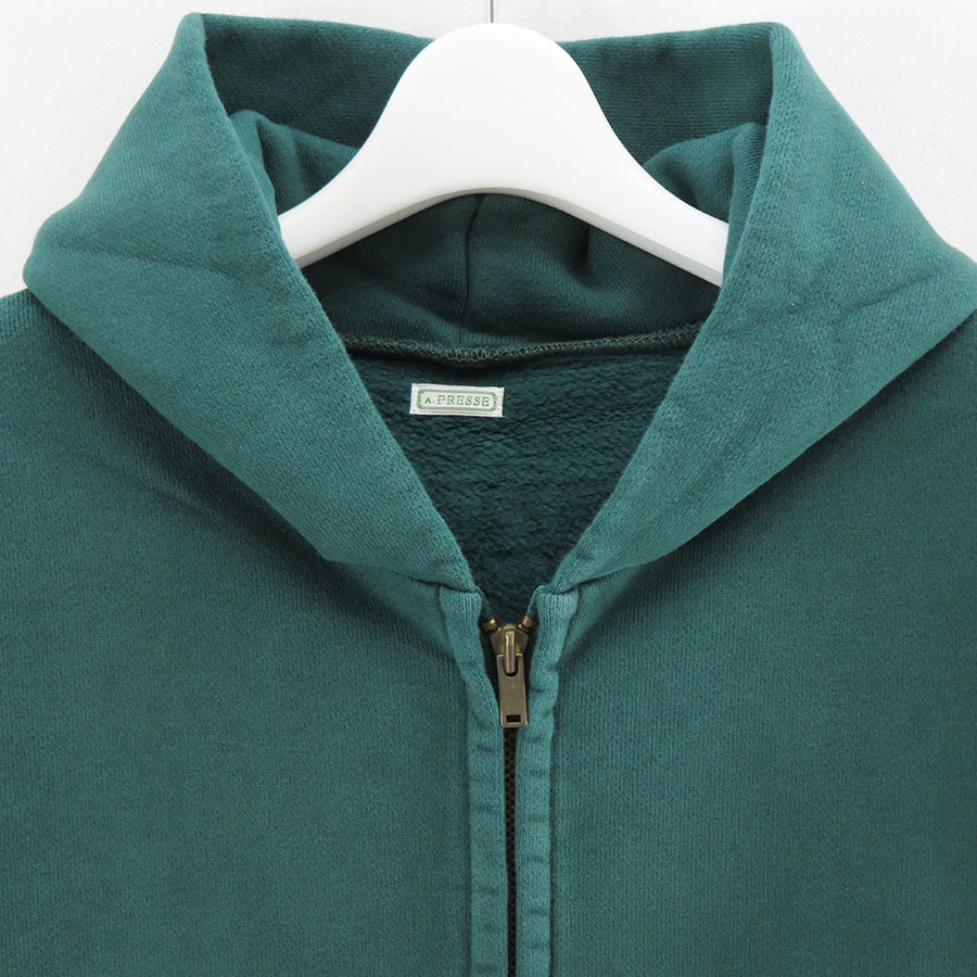 A.PRESSE/アプレッセ】Vintage Zip Sweat Hoodie 26AAP-05-10の通販