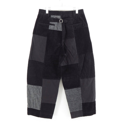 【COMME des GARCONS HOMME】<br>綿コーデュロイ×多素材MIX製品染パンツ <br>HP-P027-051