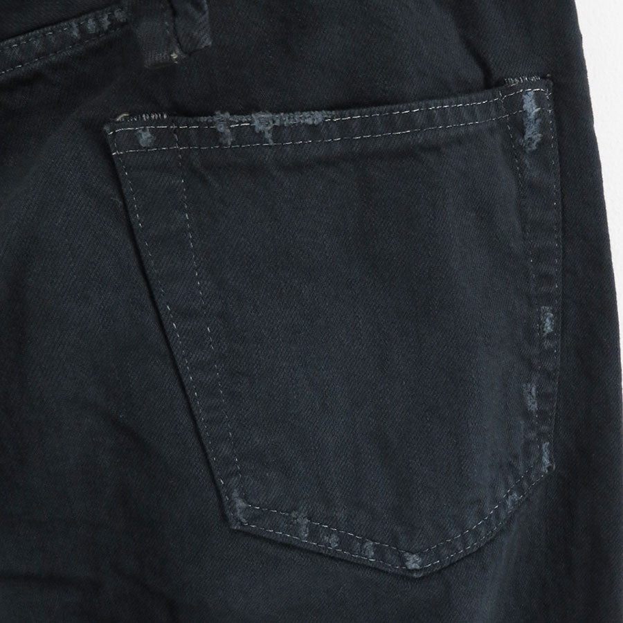 A.PRESSE/アプレッセ】No.37 Washed Wide Denim Pants 24AAP-04-20Hの 