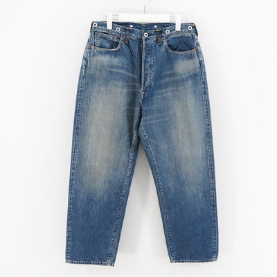 【A.PRESSE/アプレッセ】<br>No.22 Washed Wide Denim Pants <br>AP-4003