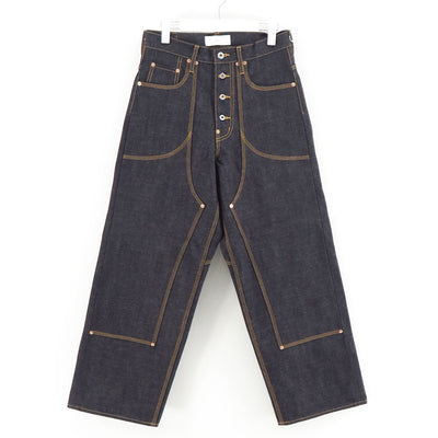 【SUGARHILL/シュガーヒル】<br>CLASSIC DOUBLE KNEE DENIM PANTS <br>CLASS003