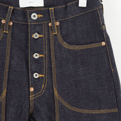 【SUGARHILL/シュガーヒル】<br>CLASSIC DOUBLE KNEE DENIM PANTS <br>CLASS003