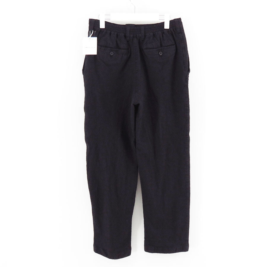 【COMME des GARCONS HOMME】<br>ウールサージ製品縮絨パンツ <br>HP-P105-051