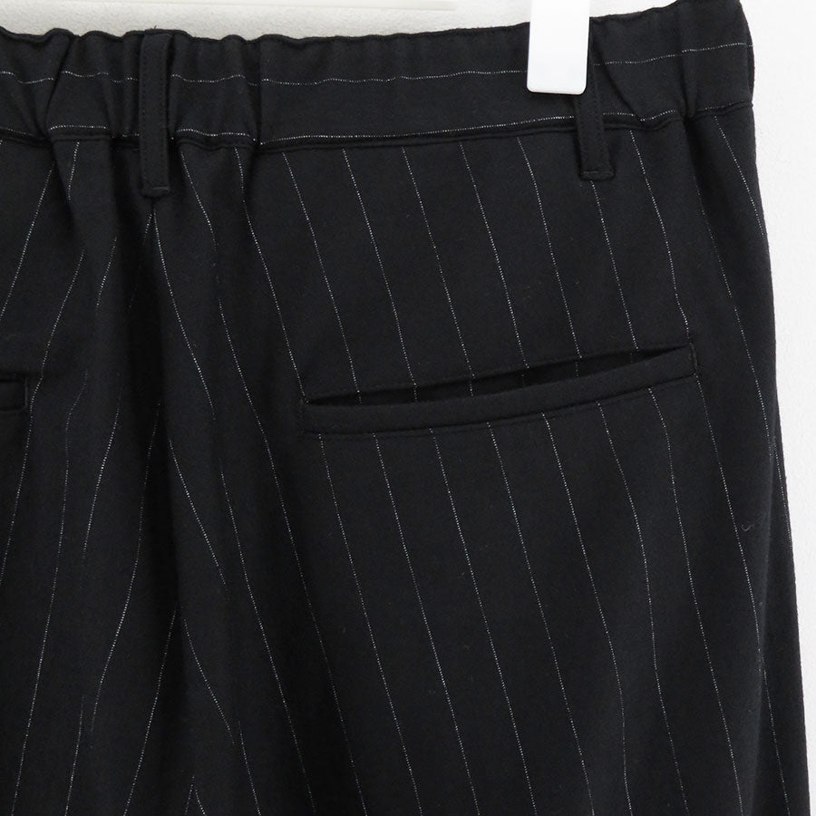 【KANEMASA PHIL./カネマサフィル】<br>36G Wool Stripe Easy Trousers <br>KM24A-043