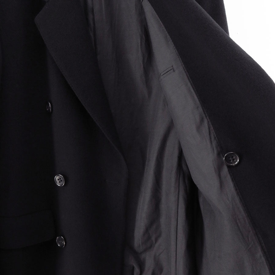【HERILL/ヘリル】<br>Cashmere Chester coat <br>25-020-HL-8020-30