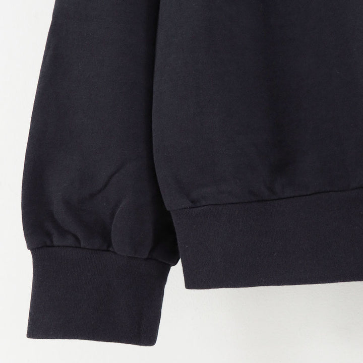 AURALEE/オーラリー】ELASTIC HIGH GAUGE SWEAT HALF ZIP P/O