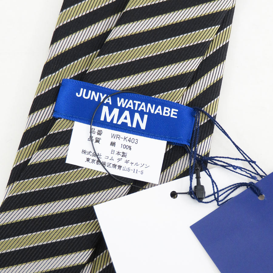 JUNYA WATANABE MAN/ジュンヤワタナベマン】シルクストライプネクタイ