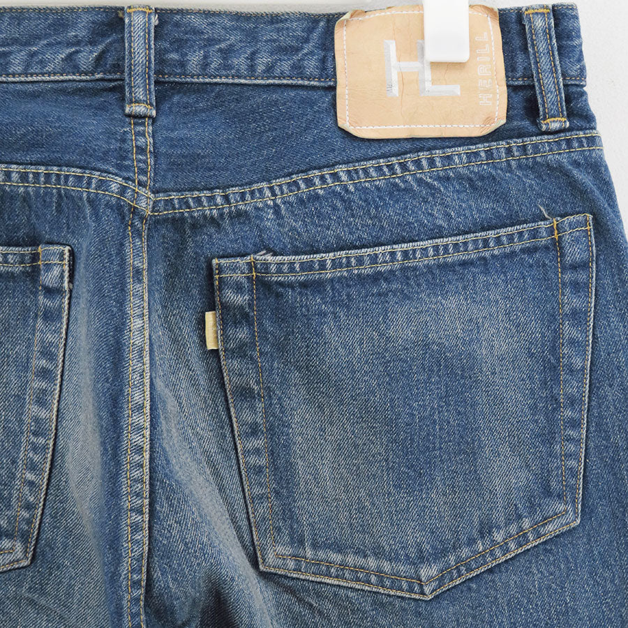 【HERILL/ヘリル】<br>HL Regular Denim <br>25-030-HL-8110-30