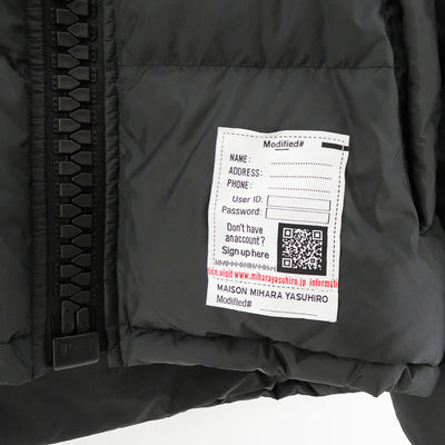 【Maison MIHARA YASUHIRO】<br>SUPER BIG DOWN JACKET <br>J13BL131