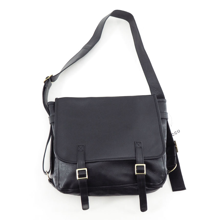 【CCU/シーシーユー】<br>FLAP SHOULDER BAG M <br>BG-30-C-COW.AN-4