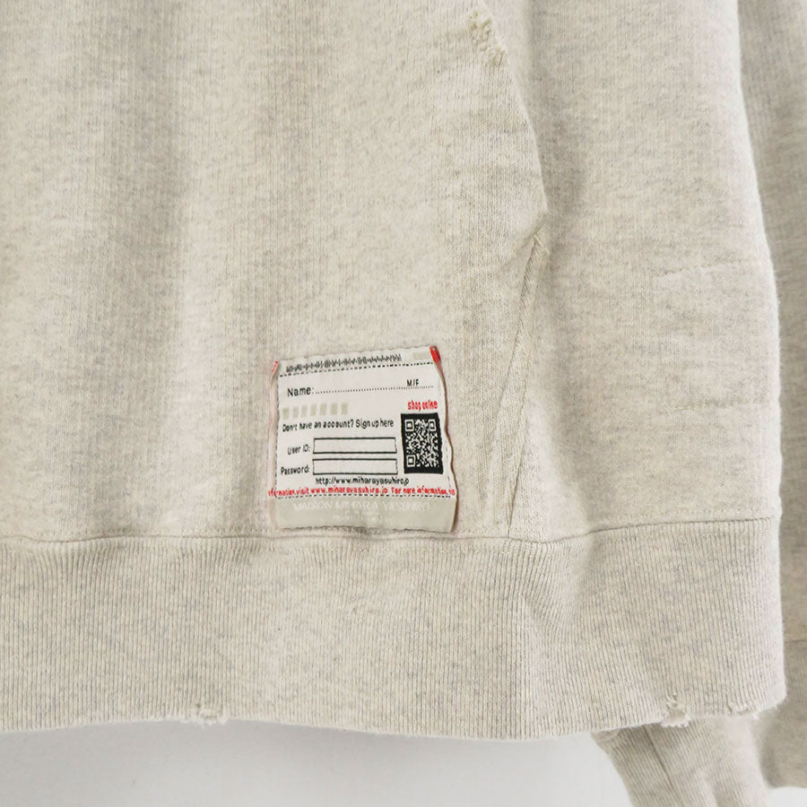 【Maison MIHARA YASUHIRO】<br>LAYERED PULLOVER <br>A13PO582