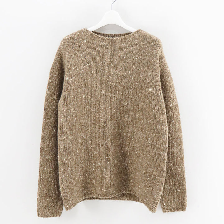 AURALEE/オーラリー】LOW-GAUGE HOMESPUN TWEED KNIT P/O A26AP02HSの