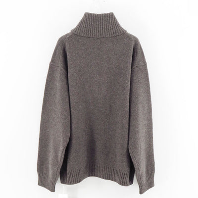 【ATON/エイトン】<br>LAMBS WOOL HALF SIP SWEATER <br>KRAGGW0403