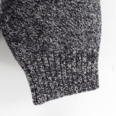 【ATON/エイトン】<br>LAMBS WOOL HALF SIP SWEATER <br>KRAGGW0403