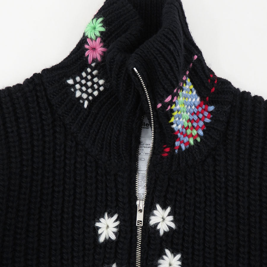 doublet DARNING CUT OFF DRIVERS KNIT doublet / DARNING CUT