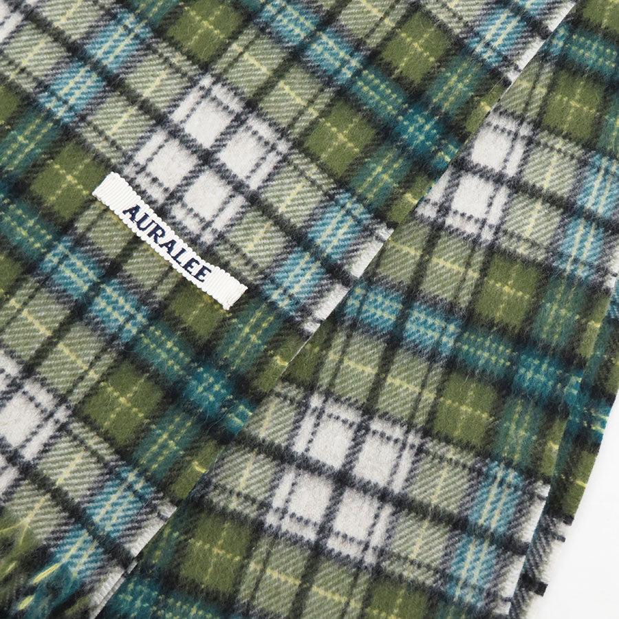 AURALEE/オーラリー】CASHMERE CHECK LONG STOLE A26AM02SLの通販