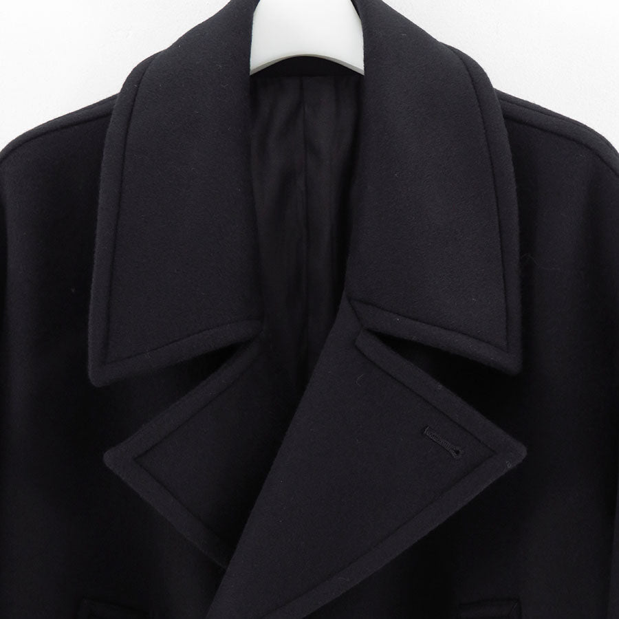 【Graphpaper/グラフペーパー】<br>Light Melton Pea Coat <br>GM253-10266B