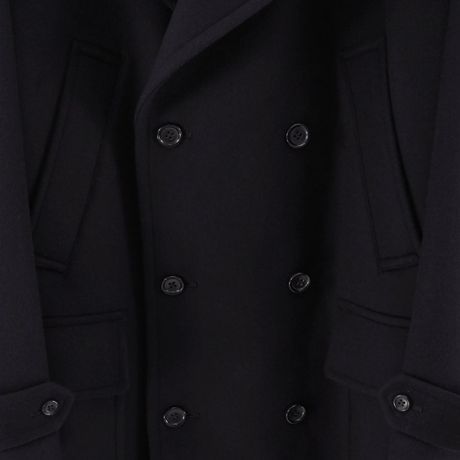 【Graphpaper/グラフペーパー】<br>Light Melton Pea Coat <br>GM253-10266B