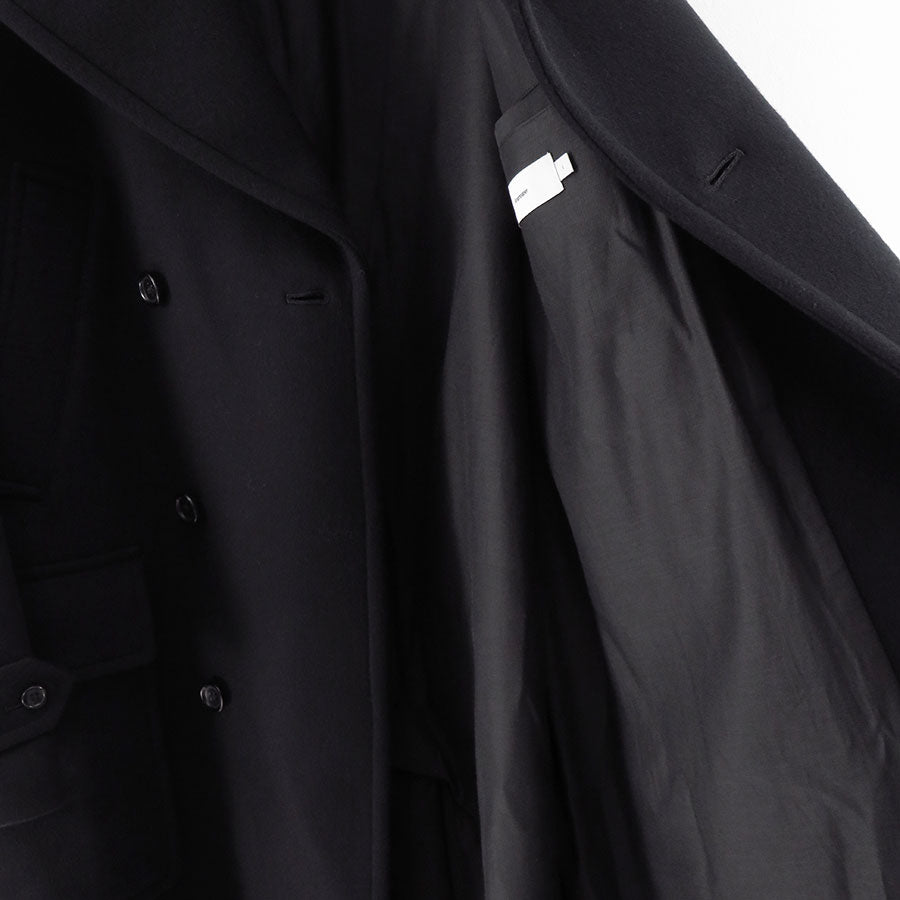 【Graphpaper/グラフペーパー】<br>Light Melton Pea Coat <br>GM253-10266B