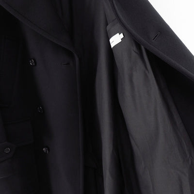【Graphpaper/グラフペーパー】<br>Light Melton Pea Coat <br>GM253-10266B