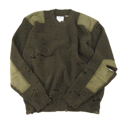 【doublet/ダブレット】<br>OVERSIZED MILITARY KNITWEAR <br/>24AW63KN164