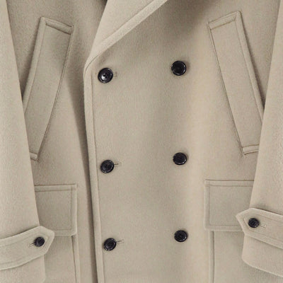 【Graphpaper/グラフペーパー】<br>Light Melton Pea Coat <br>GM253-10266C
