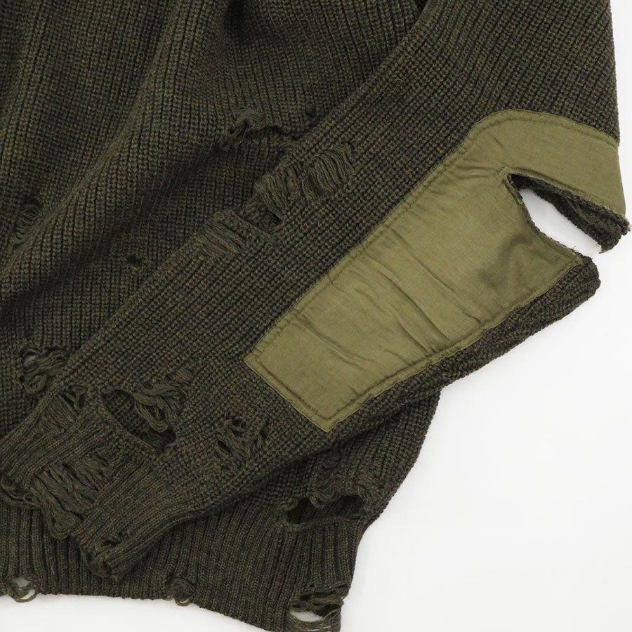 doublet/ダブレット】OVERSIZED MILITARY KNITWEAR 24AW63KN164の通販 「ONENESS ONLINE  STORE」